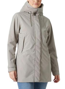 Corta-vento Helly Hansen Victoria Cinza para mulher