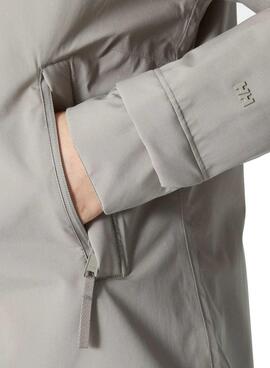 Corta-vento Helly Hansen Victoria Cinza para mulher