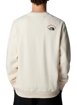 Moletom The North Face Expedition System bege para homem.