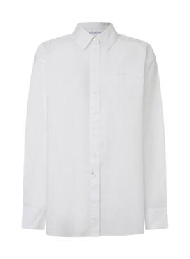 Camisa Pepe Jeans Rita branca para mulher