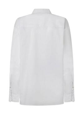 Camisa Pepe Jeans Rita branca para mulher