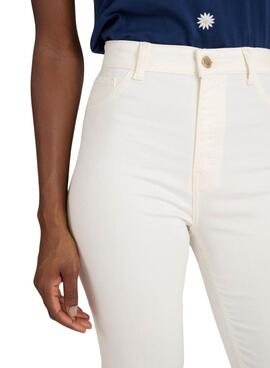 Jeans Naf Naf Malia Slim Beij para mulher