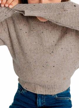 Camisola Cropped Mayoral Sépia para menina