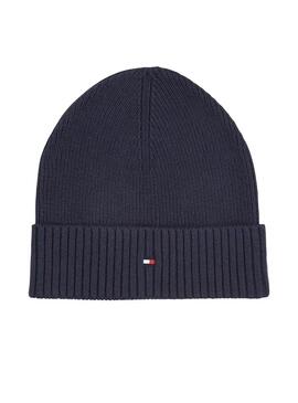 Touca Tommy Hilfiger Flag azul marinho para homem