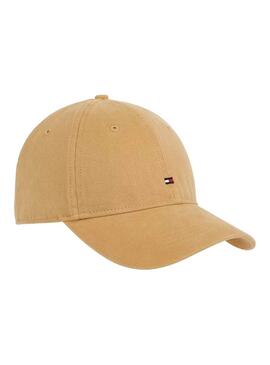 Boné Tommy Hilfiger Flag 85 bege para homem