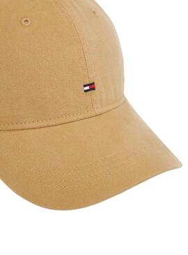Boné Tommy Hilfiger Flag 85 bege para homem