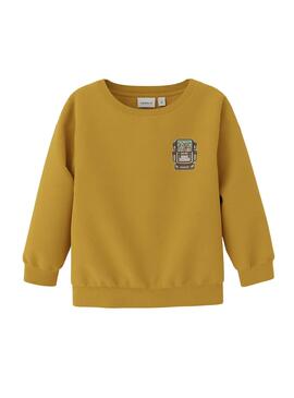 Moletom Name It Naram Amarelo para menino