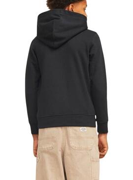 Camiseta Jack and Jones Colorblock Preto para criança