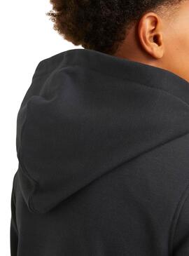 Camiseta Jack and Jones Colorblock Preto para criança