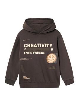 Sweatshirt Name It Oposte Marrom para menino