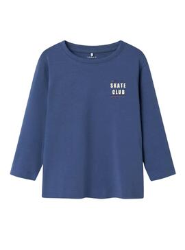 Camisola Name It Otis Azul Suave para kids