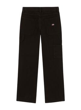 Calças Dickies Carpenter Preto para menina e menino