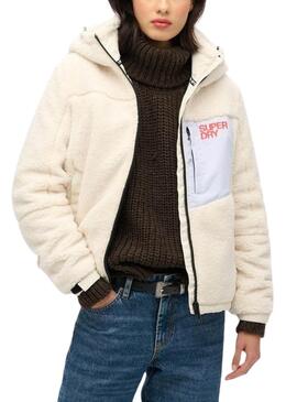 Casaco Superdry Trekker Bege para mulher
