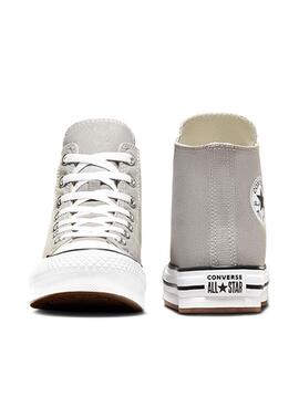 Converse Chuck Taylor All Star Cinza Eva Lift