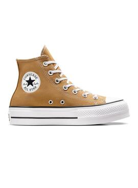 Sapatilhas Chuck Taylor All Star Plataforma Tostada