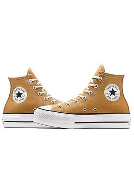 Sapatilhas Chuck Taylor All Star Plataforma Tostada