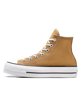 Sapatilhas Chuck Taylor All Star Plataforma Tostada