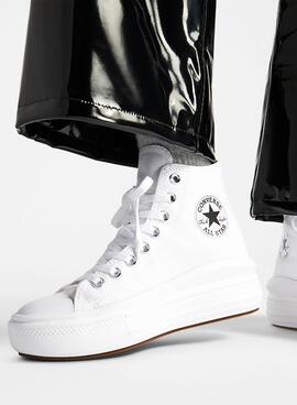 Tênis Chuck Taylor All Star Move Branco Feminino
