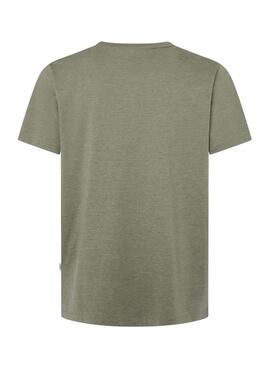 Camiseta Pepe Jeans New Nouvel Verde para homens