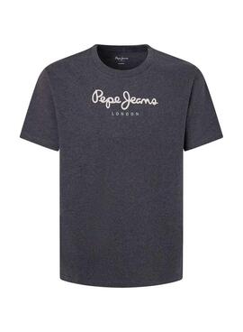 Camiseta Pepe Jeans Eggo Cinza para homens
