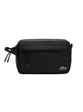 Necessaire Lacoste Toilet Kit preto para homem