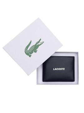 Carteira Lacoste Billfold Preto para homens