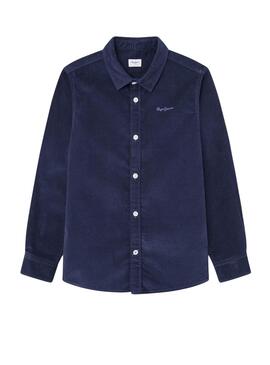 Camisa Pepe Jeans Nicson azul marinho para menino