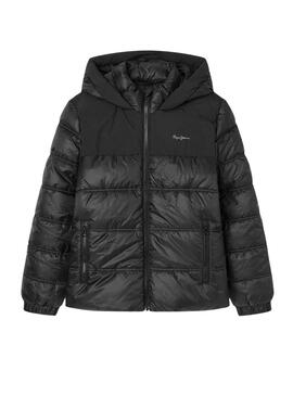 Jaqueta Pepe Jeans Odonis preta para menino