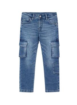Jeans Cargo Mayoral para menino