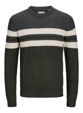 Camisola Jack and Jones Sander Verde para menino