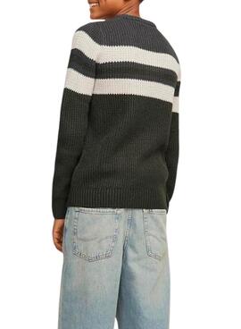 Camisola Jack and Jones Sander Verde para menino