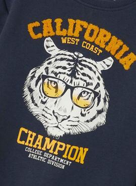 Sweatshirt Name It Obanno Cinza Escuro para menino