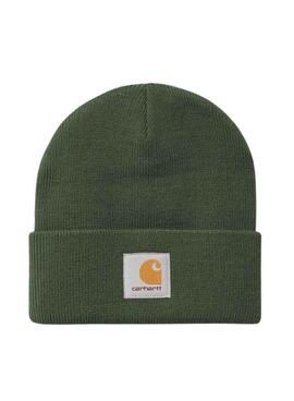 Gorro Carhartt Watch Short verde para mujer e homem