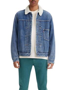 Jaqueta Levis Sherpa Trucker Tipo 1 para homem