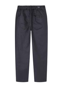 Calças Enceradas Pepe Jeans Relaxed Pretas para menino