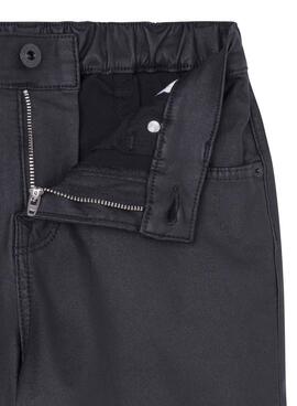 Calças Enceradas Pepe Jeans Relaxed Pretas para menino