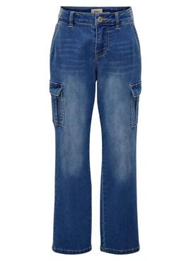 Jeans Only Safari Cargo para menina