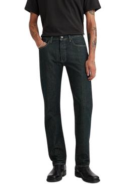 Jeans Levis 501 Denim Escuro para homem