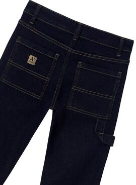 Calças Denim Mayoral Worker Escuras para meninos