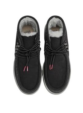 Botins Walkin Pitas Ontario Cinza para mulher