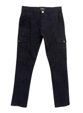 Calças cargo Altonadock Pretas para homem