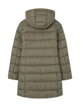 Puffer Jacket Pepe Jeans Vivian Verde para meninas