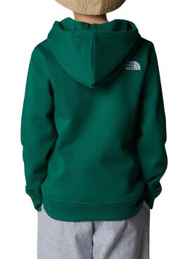 Sweatshirt The North Face Drew Peak Verde Unissex