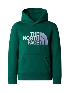 Sweatshirt The North Face Drew Peak Verde Unissex