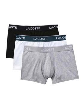 Pack 3 Cuecas Lacoste Multicolor para Homem