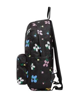 Mochila Vans Old Skool Grom Flores para crianças