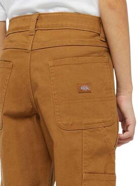 Calças Dickies Carpenter Camelo para menino