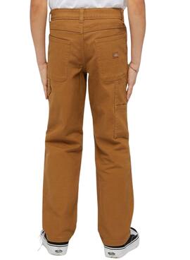 Calças Dickies Carpenter Camelo para menino