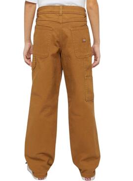 Calças Dickies Carpenter Camelo para menino