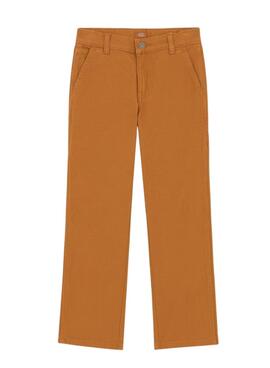 Calças Dickies Carpenter Camelo para menino